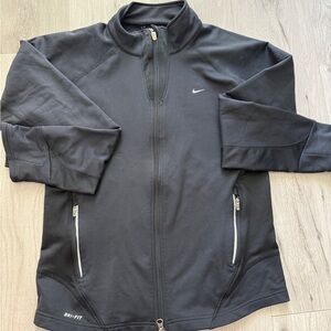Nike Black Full-Zip Sports Jacket